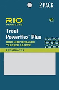 RIO Powerflex Plus 9ft (2 Pack) Tapered Leader