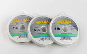 Maxima Ultra Green Tippet 50 metre Spools