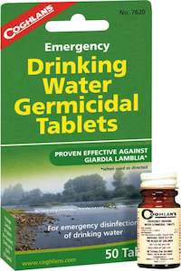 Coghlans Drinking Water Tablets (50)