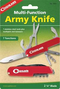 Coghlans Multi-Function Camp Knife (green)