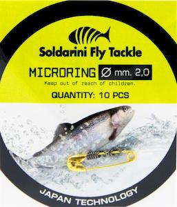 Euro Czech Nymph Packs Accessories: Soldarini Micro Rings 2mm