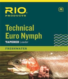 RIO Technical Euro Nymph leader w/ tippet ring 14ft