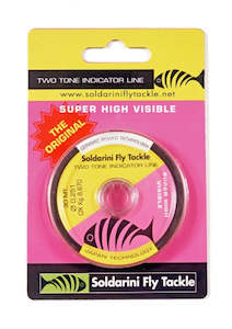 Euro Czech Nymph Leaders Tippet: Soldarini Two Tone Super Visible Indictor Tippet