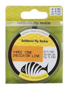 Soldarini Three Tone Indicator Tippet