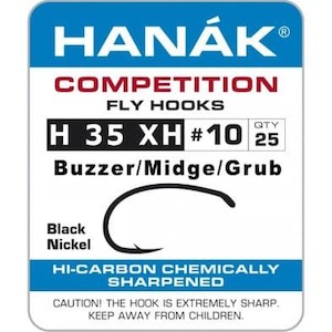 Hanak Hooks H35 XH Buzzer/Midge/Grub