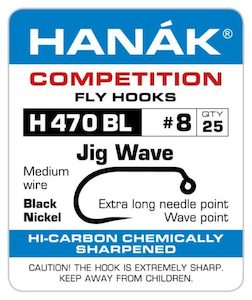 Hanak Hooks H470 BL Jig Wave