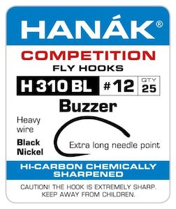 Hanak Hooks - H310 BL Buzzer Barbless