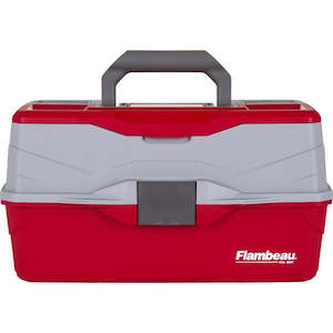 Flambeau Classic Tackle Box 3 Tray Red