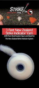 NZ Strike Indicator Spool Stealthy White