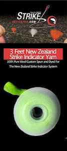 NZ Strike Indicator Spool Fl. Green