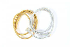 Holo Mylar Cord (Gold & Silver)