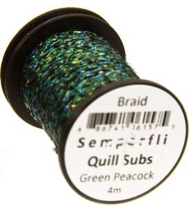 Semperfli Peacock Quill Subs