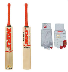 Cricket Bats: Mrf King English Willow Bat - SH