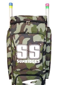 Ss Ton Camouflage Duffle Cricket Kitbag – Green