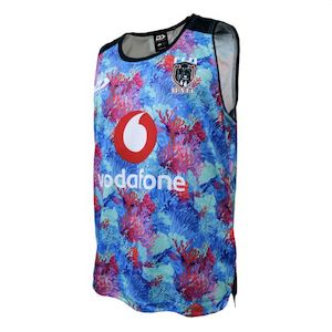 Dynasty Fiji Bati Rl Training Singlet 2024 | Coral