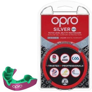 OPRO SILVER JUNIOR MOUTHGUARD | 10-