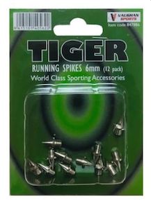 Accessories: TIGER CROSS RUNNING SPIKES