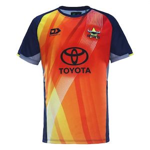 Nrl Product: DYNASTY COWBOYS MENS WARM UP TEE 2024