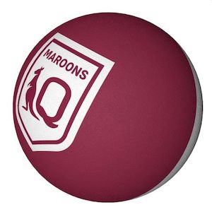 STEEDEN QLD MAROONS HI BOUNCE SUPPORTER BALL