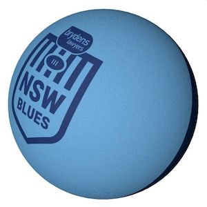 STEEDEN NSW BLUES HI BOUNCE SUPPORTER BALL