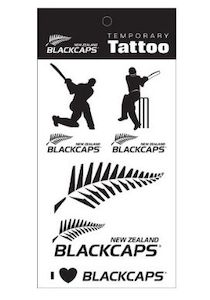 Blackcaps Temporary Tattoo