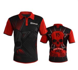 Dart Shirts: HARROWS RYAN SEARLE DART SHIRT | HEAVY METAL