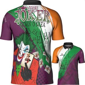 Dart Shirts: MISSION JOHN O'SHEA | THE JOKER | PLAYER DART SHIRT