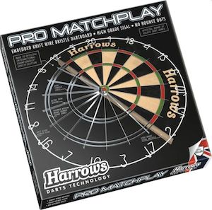 Dartboard Equipment: HARROWS PRO MATCHPLAY DARTBOARD