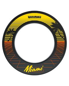 Dartboard Equipment: WINMAU MIAMI DARTBOARD SURROUND