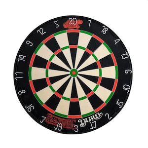 Dartboard Equipment: SHOT BANDIT DURO BRISTLE DARTBOARD