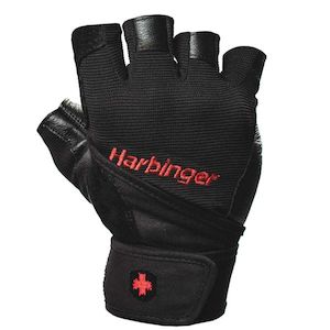 Harbinger Mens Pro Wristwrap Gloves