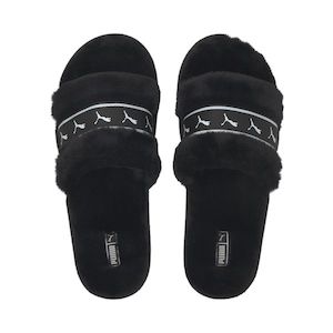 Sandals Jandals: PUMA WOMENS FLUFF REMIX SLIDES