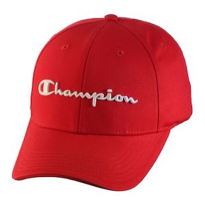 Clothing Accessories: CHAMPION UNISEX SCRIPT CAP