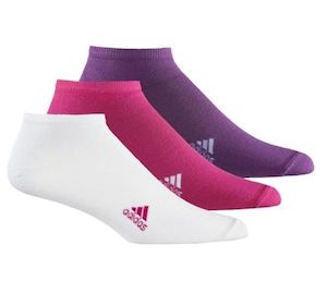 Clothing Accessories: ADIDAS LIN PLAIN T 3PP SOCKS