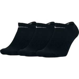 Clothing Accessories: NIKE UNISEX 3PK CUSHION NO SHOW SOCKS