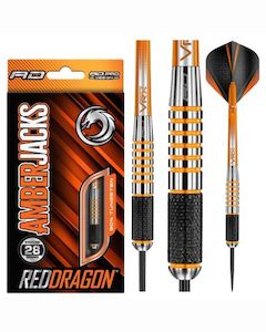 Steel Tip Darts: RED DRAGON AMBERJACKS 9 | 90% TUNGSTEN