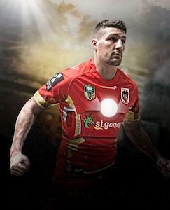 Nrl Superhero: ISC DRAGONS SUPERHERO JERSEY