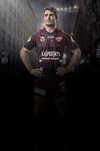 Nrl Superhero: ISC KIDS MANLY SUPERHERO JERSEY