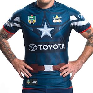 Nrl Superhero: ISC KIDS COWBOYS SUPERHERO JERSEY