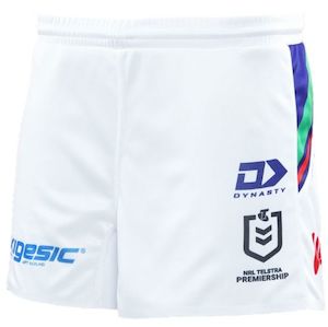 Mens Women Nrl: DYNASTY WARRIORS MENS PLAYERS AWAY SHORT 2025