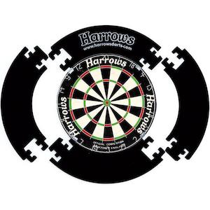 G5109      ~ HARROWS DARTBOARD SURR BLK