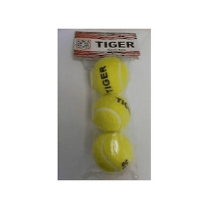 Sporting equipment: 6210672    ~ TIGER  TENNIS BALL YELLOW 3BAG