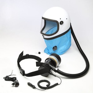 Kasco K80 ST9-R Repirator Fan & Helmet