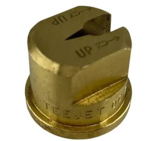 OC40 Brass Boomjet Off-Center Flat Spray Tip Nozzle