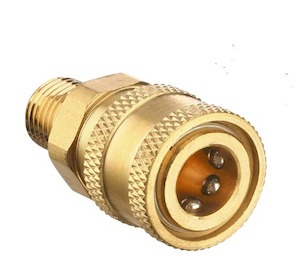 Brass Quick Coupler with Male Thread 1/2″