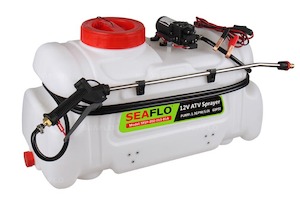 Seaflo ATV sprayer with 100 psi / 5 Litres per minute pump – 60Ltr