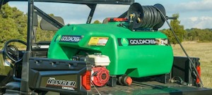 Goldacres T3 300ltr skid sprayer with 30mtr Reel