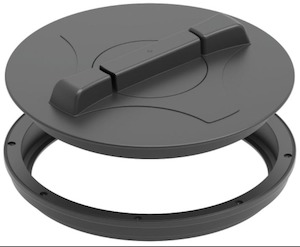 Arag Mistral 455mm Dia Tank Lid with Vent with Ring