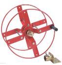 Hose Reels: 50mtr Red Hose Reel with Angle Bracket