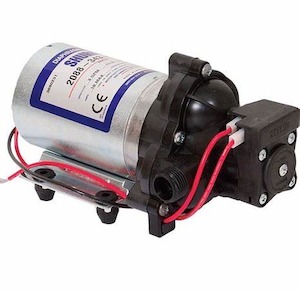 12 Volt Sprayers: Shurflo 11.3LPM /45 PSI (1/2″ Male Ports) 2088-343-135